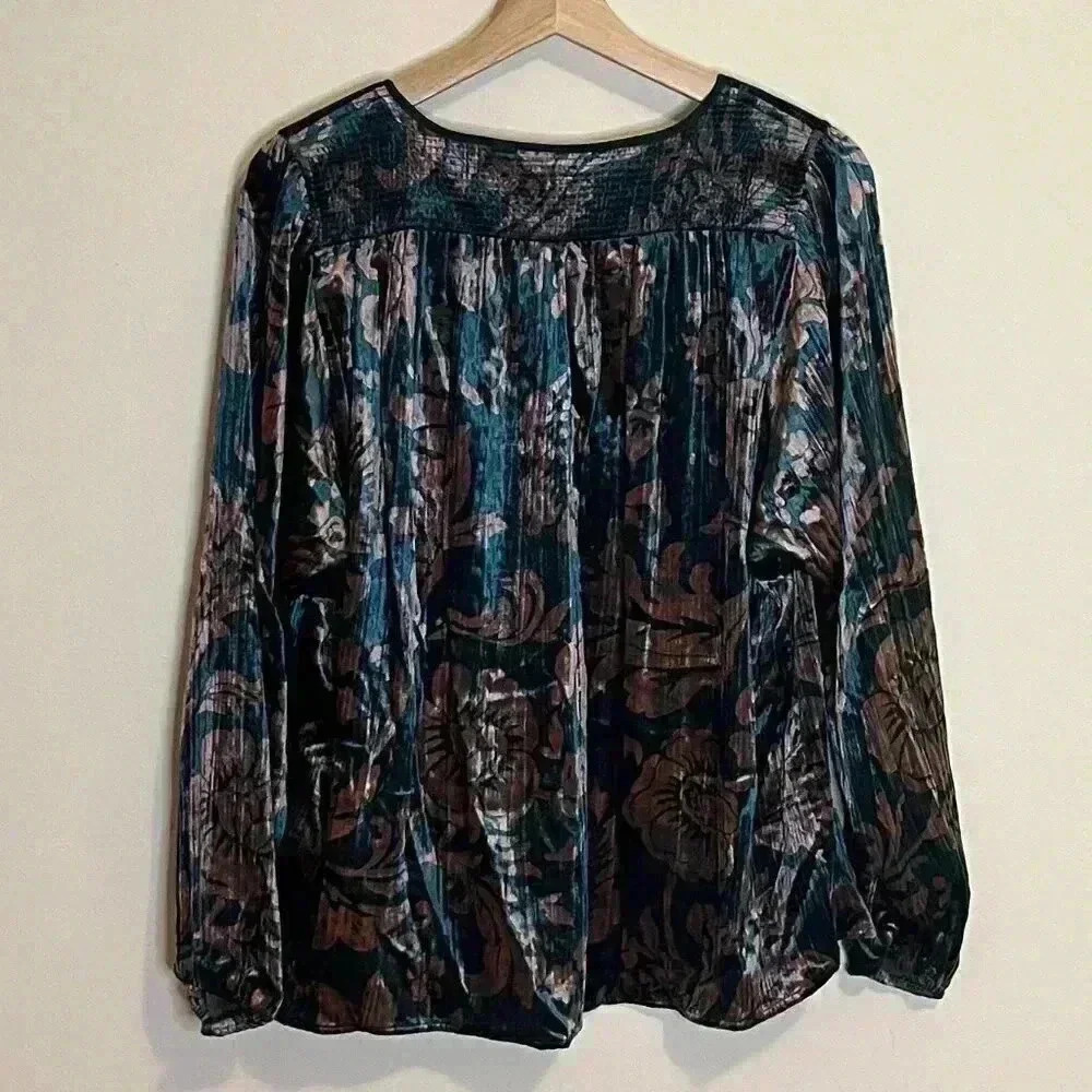 NWT Anthropologie Faustine Peasant Blouse - Picture 3 of 12
